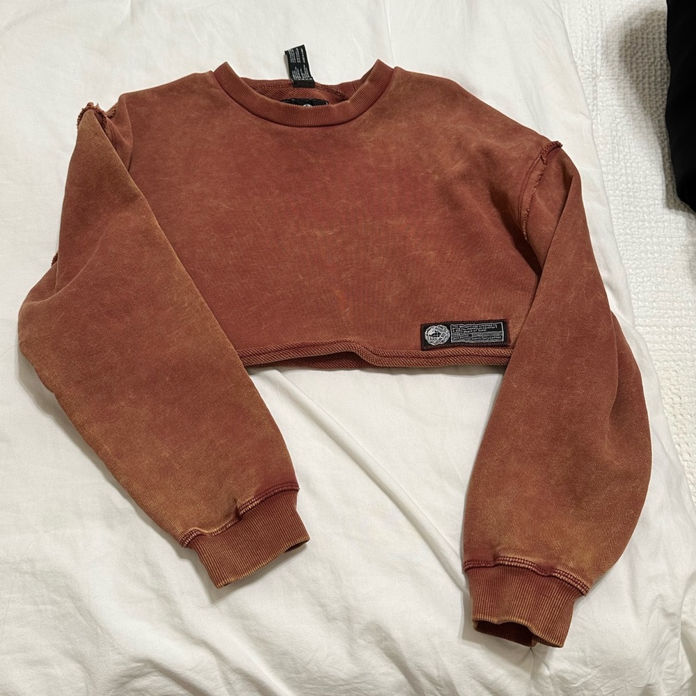 Very Terry Crop Pullover